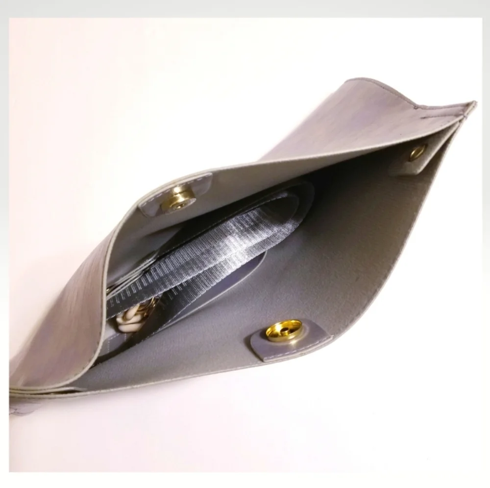 Gray Statement Bag